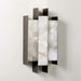 Folded Alabaster Panel Sconce Vakkerlight