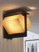 Folded Halo Alabaster Wall Sconce Vakkerlight