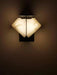Folded Halo Alabaster Wall Sconce Vakkerlight