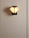 Folded Halo Alabaster Wall Sconce Vakkerlight