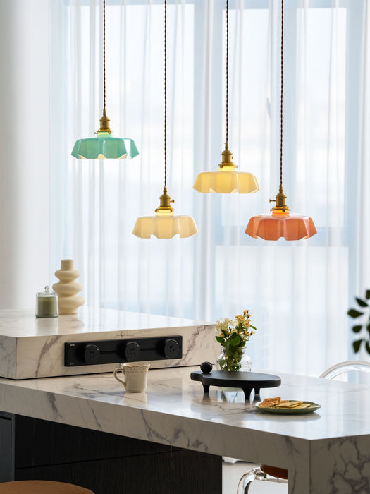 French Flower Pendant Light Vakkerlight