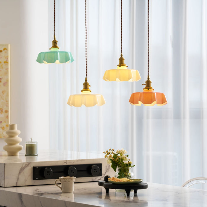 French Flower Pendant Light Vakkerlight