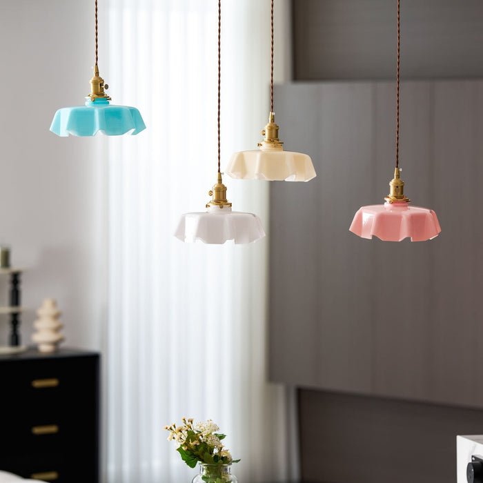 French Flower Pendant Light Vakkerlight