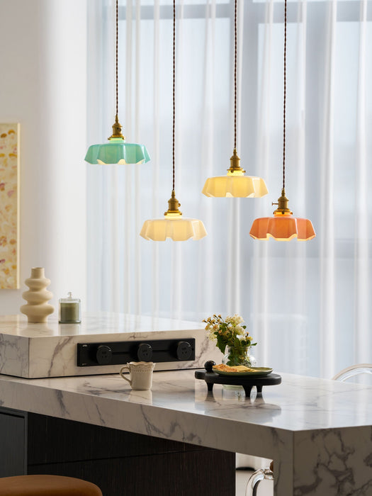 French Flower Pendant Light Vakkerlight