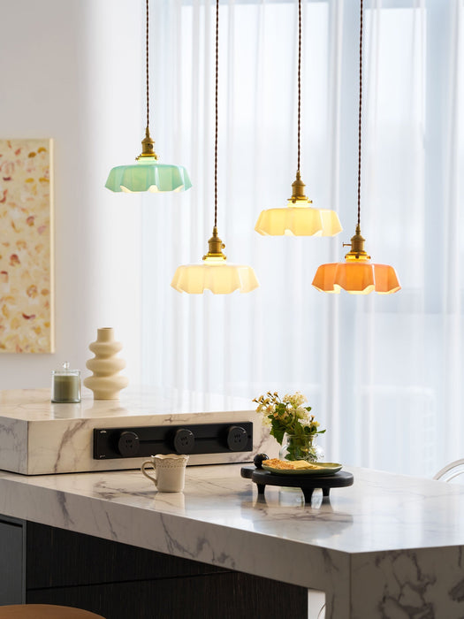 French Flower Pendant Light Vakkerlight