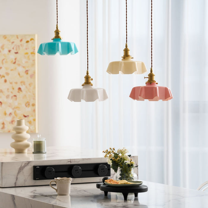 French Flower Pendant Light Vakkerlight