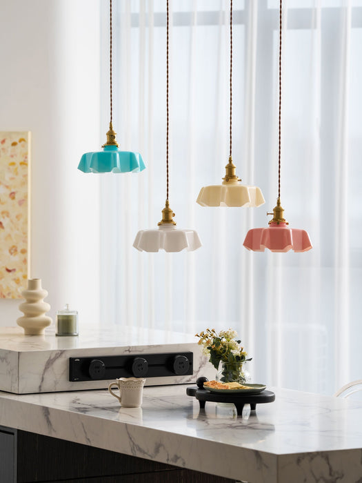 French Flower Pendant Light Vakkerlight