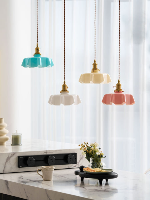 French Flower Pendant Light Vakkerlight