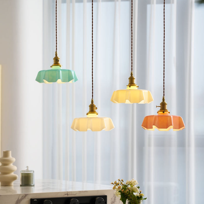 French Flower Pendant Light Vakkerlight