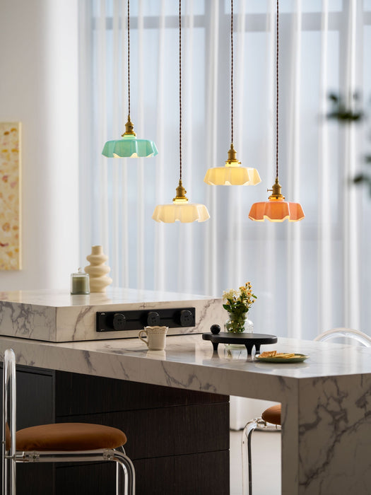 French Flower Pendant Light Vakkerlight