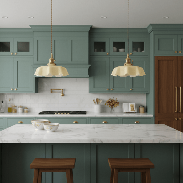French Flower Pendant Light Vakkerlight