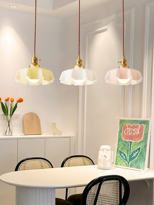 French Flower Pendant Light Vakkerlight