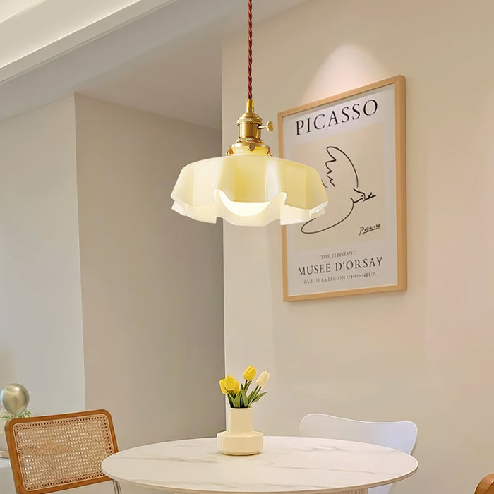 French Flower Pendant Light Vakkerlight