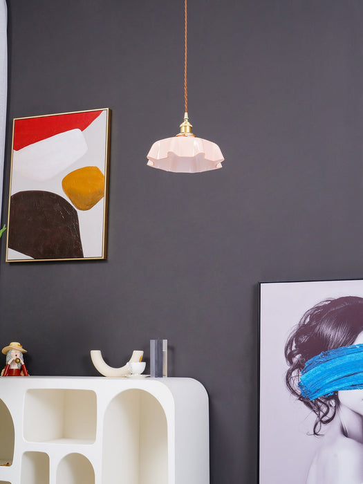 French Flower Pendant Light Vakkerlight