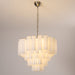 Frosted Glass Cascade Chandelier Vakkerlight