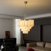 Frosted Glass Cascade Chandelier Vakkerlight