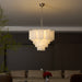 Frosted Glass Cascade Chandelier Vakkerlight