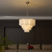 Frosted Glass Cascade Chandelier Vakkerlight