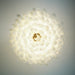 Petals White Glass Chandelier Vakkerlight