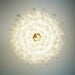 Petals White Glass Chandelier Vakkerlight