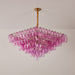 Fuchsia Prism Empire Chandelier Vakkerlight