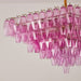 Fuchsia Prism Empire Chandelier Vakkerlight