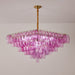 Fuchsia Prism Empire Chandelier Vakkerlight