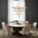Palm Grove Glass Chandelier Vakkerlight