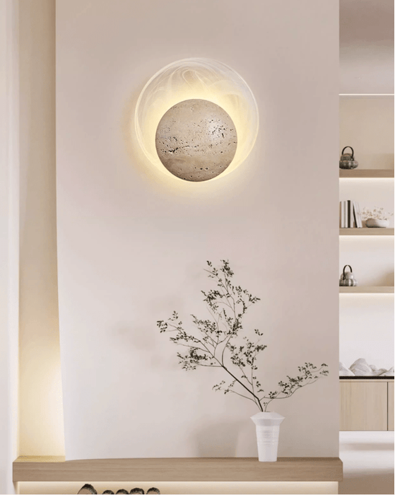 Genesis Travertine Wall Lamp Vakkerlight