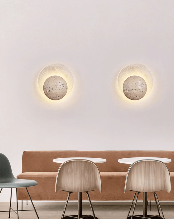Genesis Travertine Wall Lamp Vakkerlight