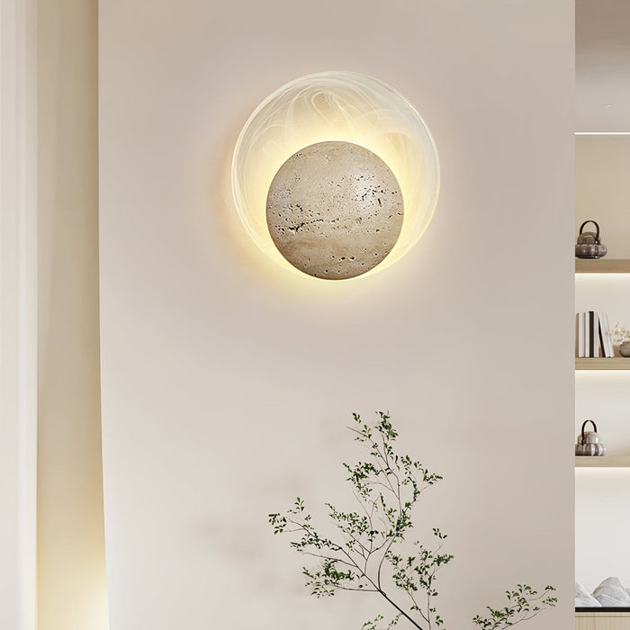 Genesis Travertine Wall Lamp Vakkerlight