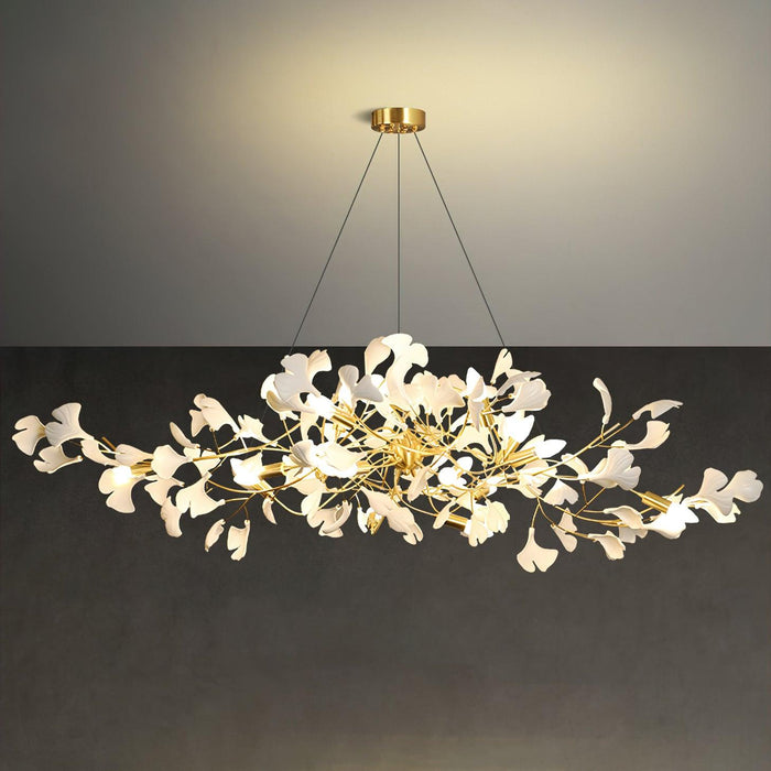 Gingko Chandelier I