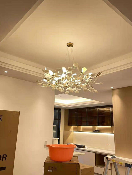 Gingko Chandelier B
