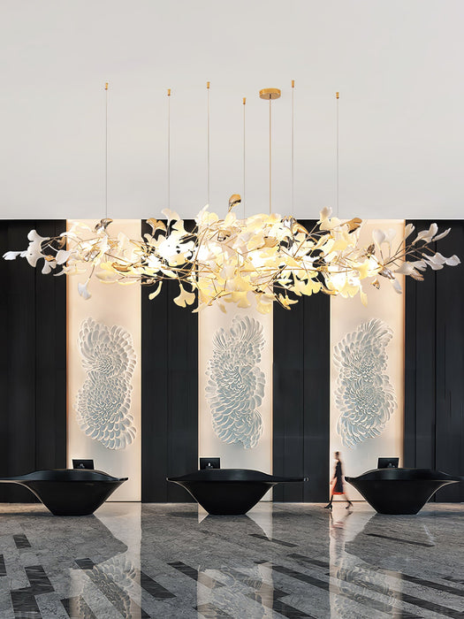 Ginkgo Cloud Chandelier