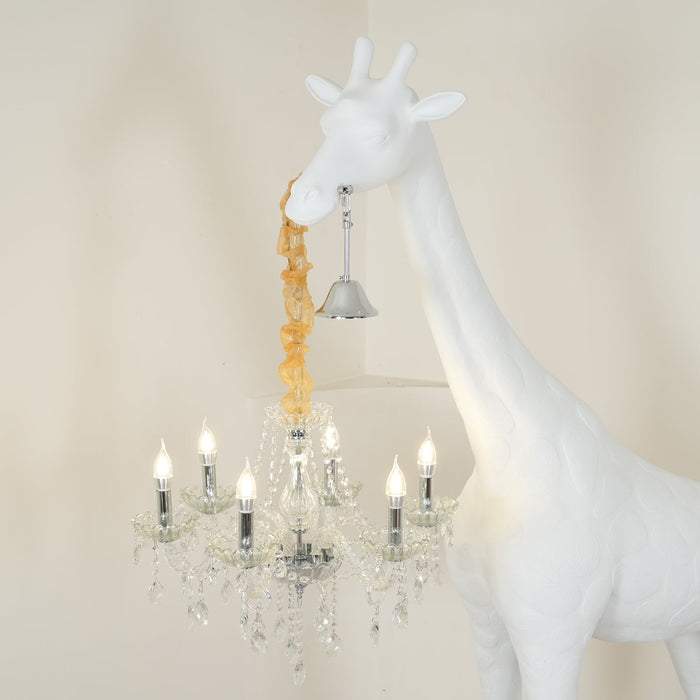 Giraffe Sculpture Floor Lamp