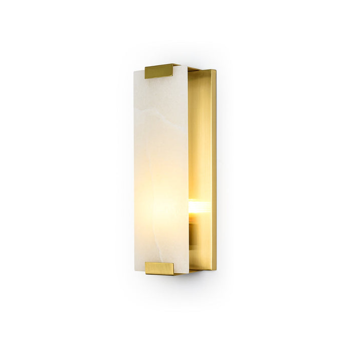 Glacier Aura Alabaster Wall Lamp Vakkerlight