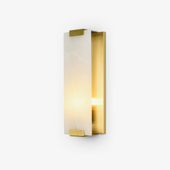 Glacier Aura Alabaster Wall Lamp Vakkerlight