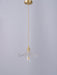 Glass Hibiscus Flower Pendant Light Vakkerlight