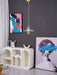 Glass Hibiscus Flower Pendant Light Vakkerlight