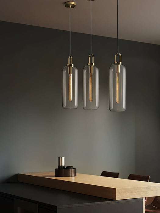 Pendulum Glass Pendant Lamp Vakkerlight