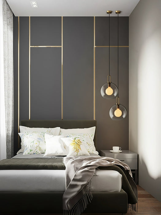 Pendulum Glass Pendant Lamp Vakkerlight