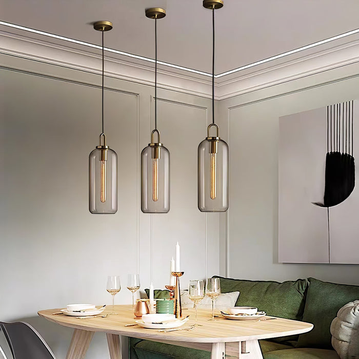 Pendulum Glass Pendant Lamp Vakkerlight