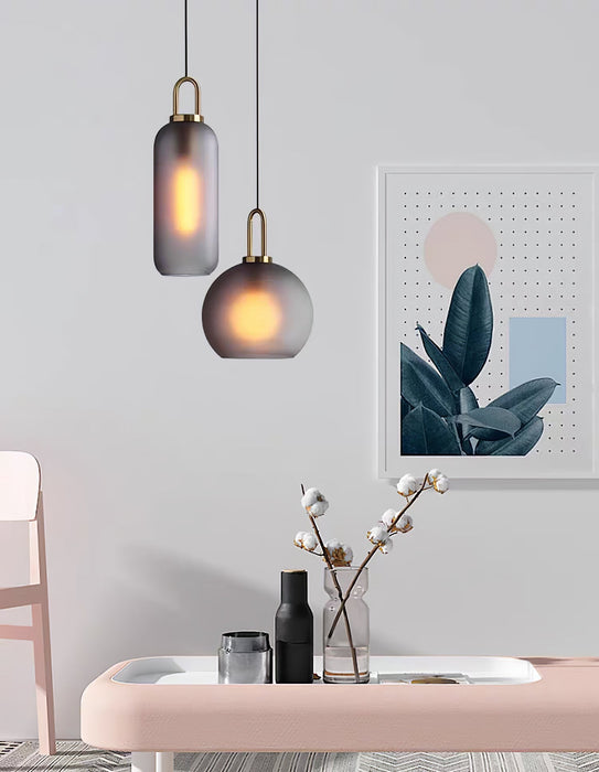 Pendulum Glass Pendant Lamp Vakkerlight