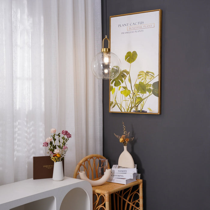 Pendulum Glass Pendant Lamp Vakkerlight