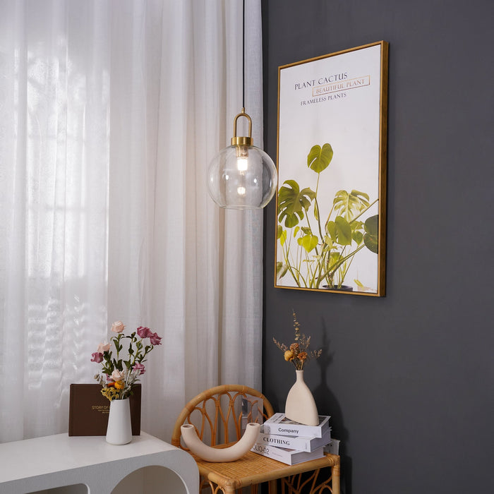 Pendulum Glass Pendant Lamp Vakkerlight