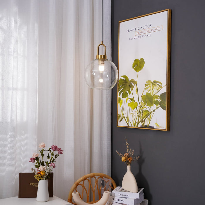 Pendulum Glass Pendant Lamp Vakkerlight