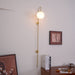 Globe Brass Plug-in Wall Sconce Vakkerlight