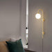 Globe Brass Plug-in Wall Sconce Vakkerlight