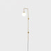 Globe Brass Plug-in Wall Sconce Vakkerlight