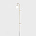 Globe Brass Plug-in Wall Sconce Vakkerlight